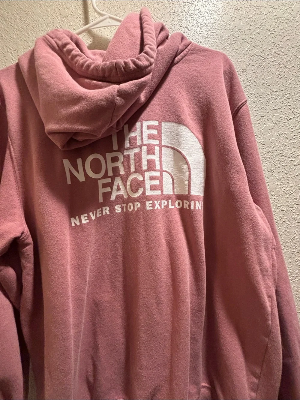 The North Face Men’s Pink Pullover Hoodie